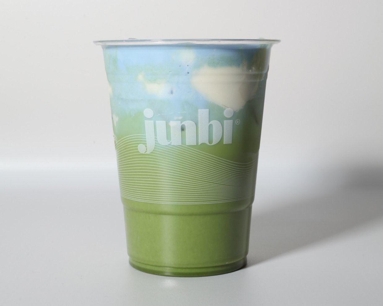 Blue Coconut Cream Cloud Matcha Latte